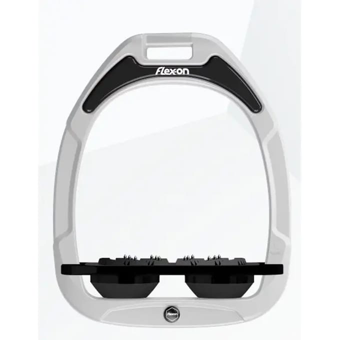 Ultra Grip Platte Sporen Wit/Wit/Zwart Flex-On Green Composite