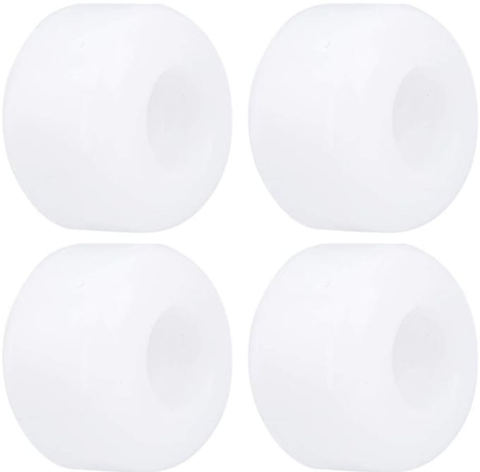 Set van 4 Skateboard Wielen 50mm Hoog Elastisch PU Voor Fishboards en Longboards