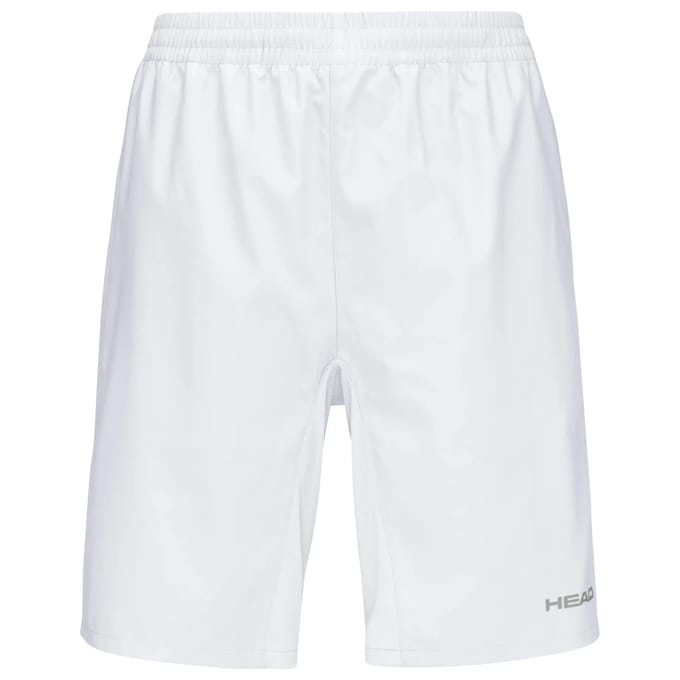 HEAD Club 9in Shorts Heren-Wit,Zilver