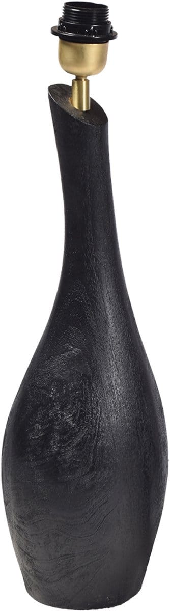 by Mooss - Tafellamp - Zwart - Chique - Organisch - 53cm