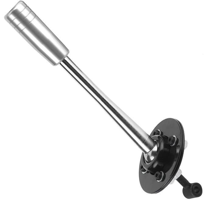 Korte Versnellingspook met Knop Auto Modificatie Geschikt voor E30 E36 E46 E34 E39 E6x Z3 1985‑2010 Silver gray