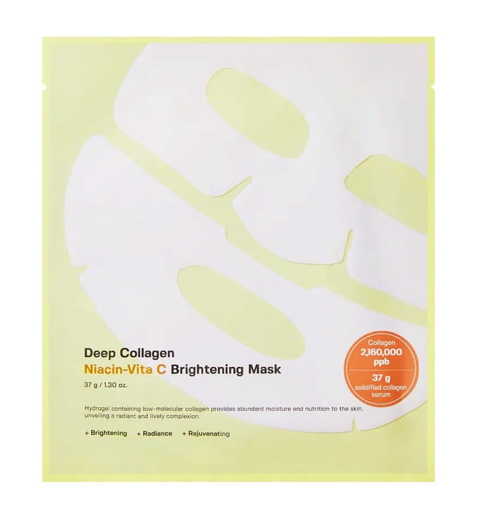 SUNGBOON EDITOR - Deep Collagen Mask - 4 Types 2026 Version - Niacin Vita C Brightening