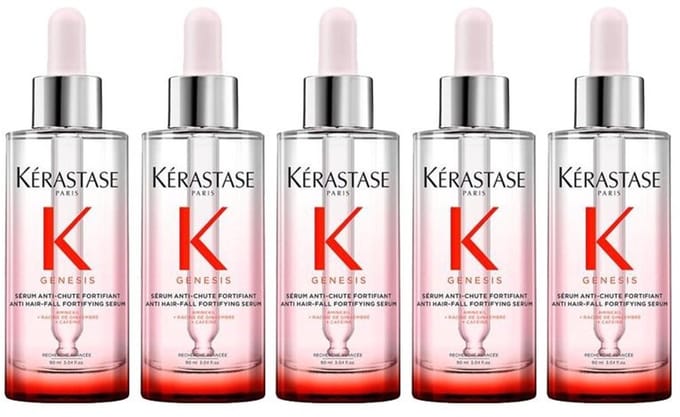 5x Kérastase Genesis Sérum Anti-Chute Fortifiant 90ml