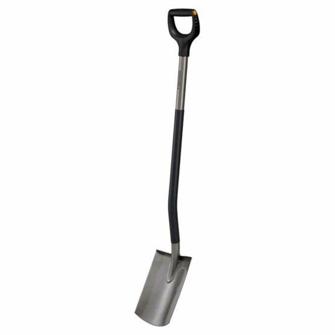Fiskars Ergonomic Serie - Rechte Spade - 1067512 - Ergonomische Handgreep
