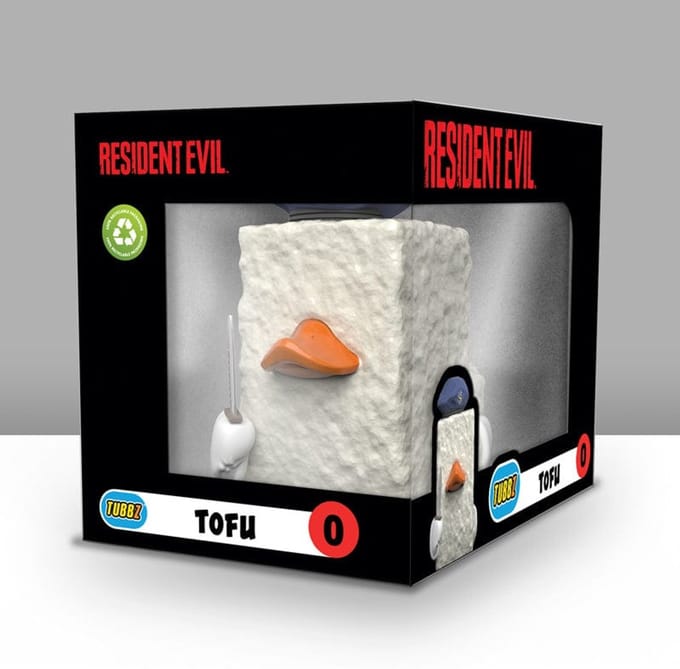 Numskull - Best of TUBBZ Boxed Badeend - Resident Evil - Tofu - 9cm