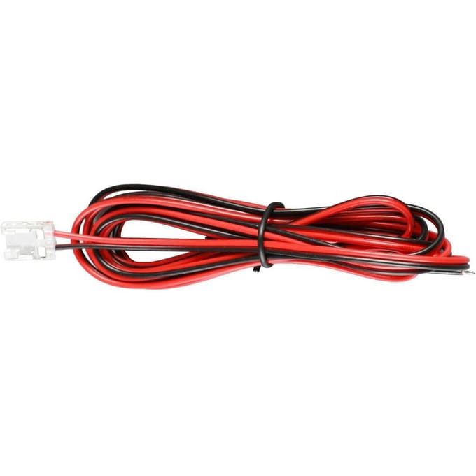 The Light Group SLC LED strip voeding COB, kabel 2 m, IP20, 2-pins 2x