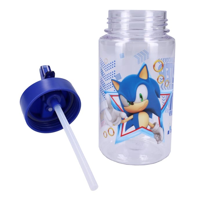 Sonic Drink Up - Drinkfles - 450ml - Blauw - Schoolbeker
