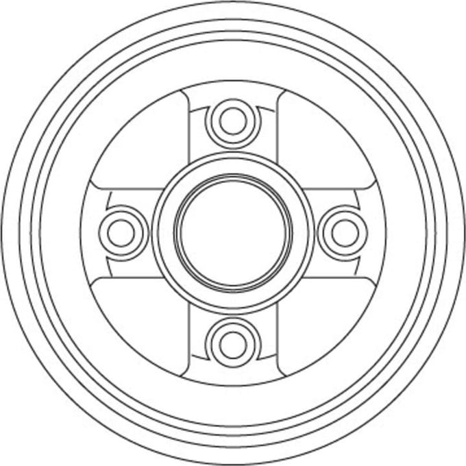 Remtrommel TRW DB4477