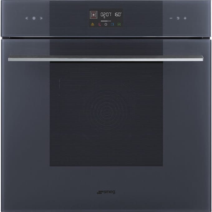 SMEG Traditional Galileo Oven Oven , Linea, 60 cm, Thermogeventileerd, Neptune Grey, A+, Vapor Clean