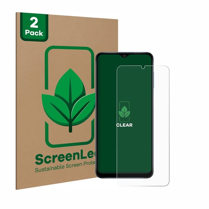 2 Stuks Screenprotector voor Samsung Galaxy A12 - Hoogwaardige Beschermfolie transparant