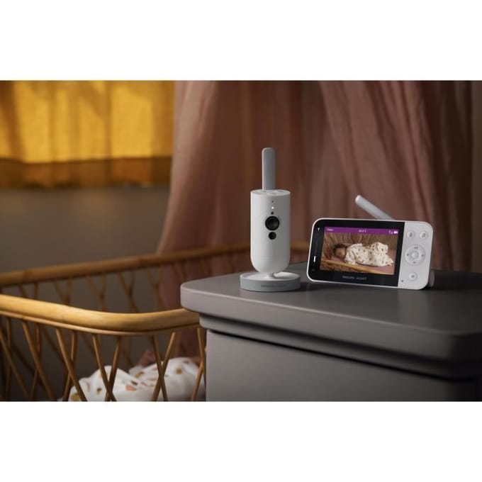 Vidéo moniteur connecté - PHILIPS AVENT - SCD953/26 - Silkwhite wit