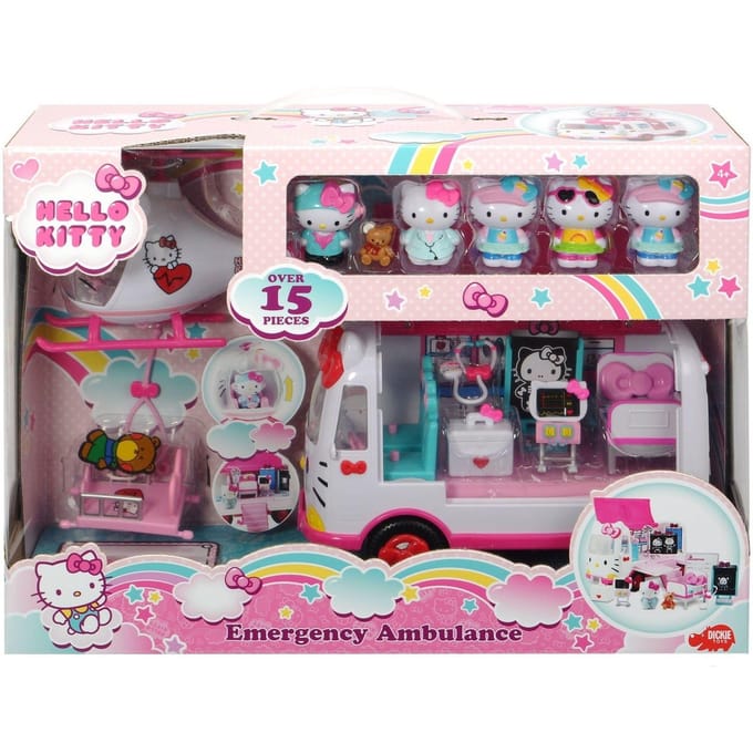 Hello Kitty Speelgoed dierenambulance
