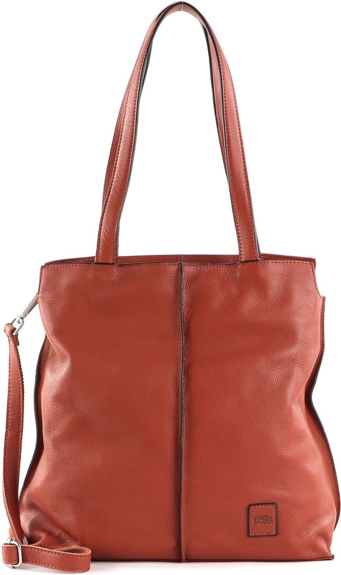 FREDsBRUDER Schoudertas FB Shopper Brick Rood