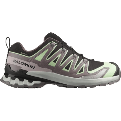 Salomon Xa Pro 3D V9 GTX Trailrunning Dames (Maat - 5,5, Kleur - Black/PatinaGreen/GreyViolet)