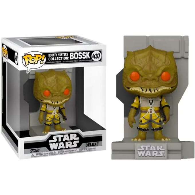 Funko Pop! Deluxe: Star Wars Bounty Hunters Collection - Bossk - US Exclusive