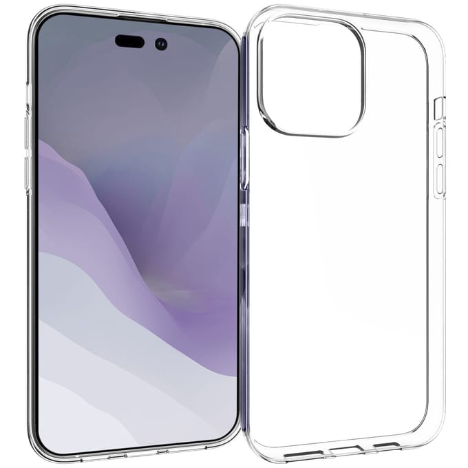 Accezz Hoesje - Geschikt voor Apple iPhone 14 Pro Max - Clear Backcover - Transparant
