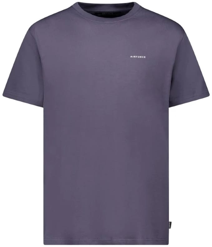 Basic T-shirt Heren Phantom/White XL