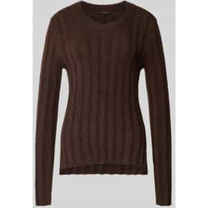 Slim fit gebreide pullover met wol Model ‘Polmi’