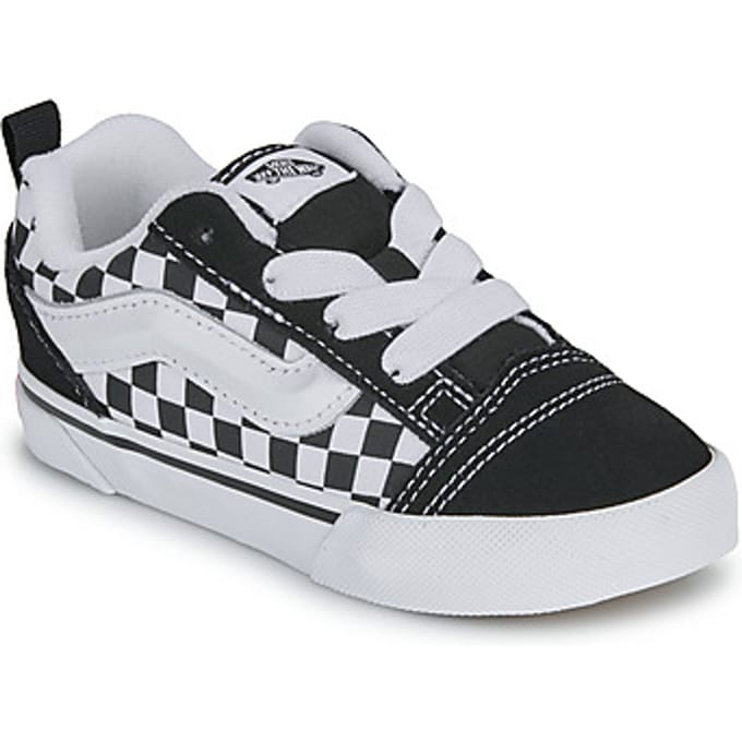 Vans  Lage Sneakers Knu Skool Elastic Lace CHECKERBOARD BLACK/TRUE WHITE