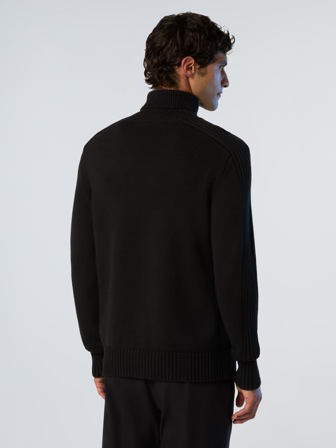 North Sails Trui Coltrui met ribbels