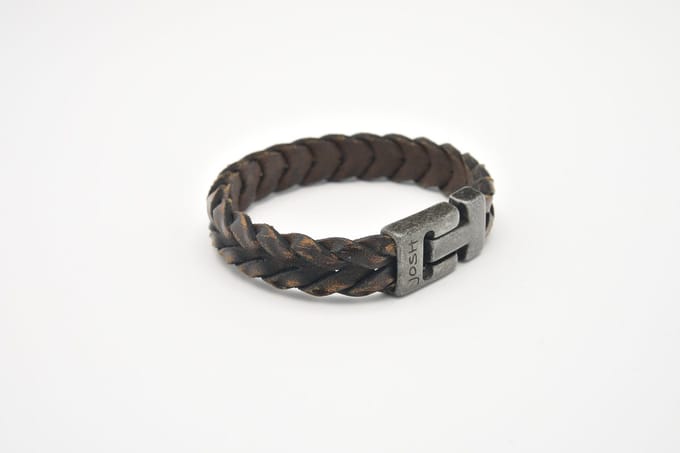 Josh-24941-Armband-Bruin-Heren-21,5cm