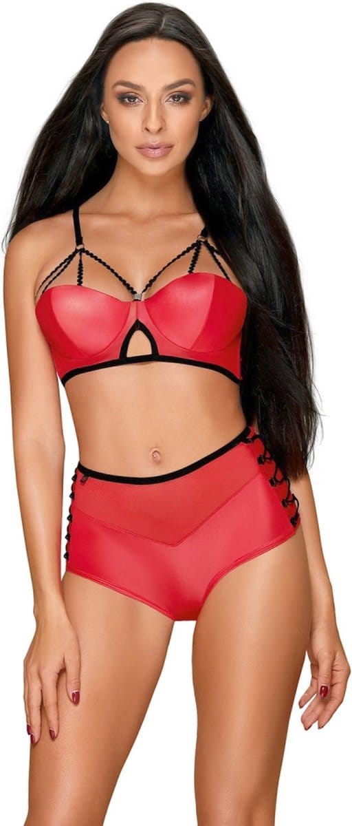 OBSESSIVE SETS | Obsessive - Leatheria Two Pieces Set S/m