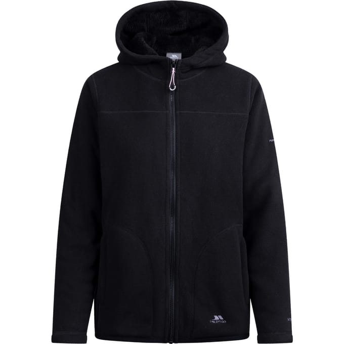 Trespass Dames/Dames Backstay Fleece Jas (Zwart)