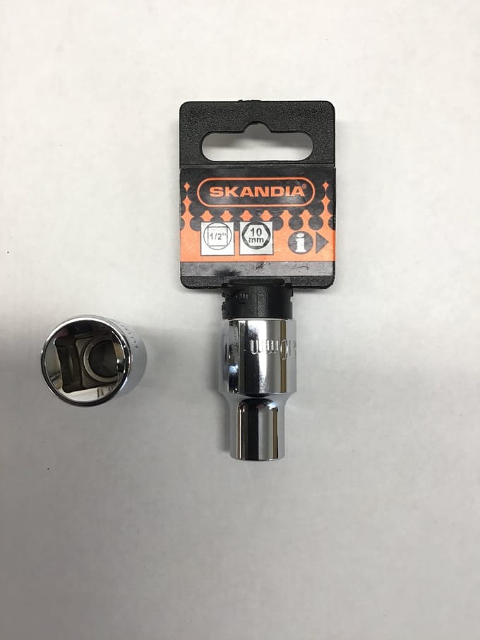Skandia Losse Dop 1/2" - 10 mm