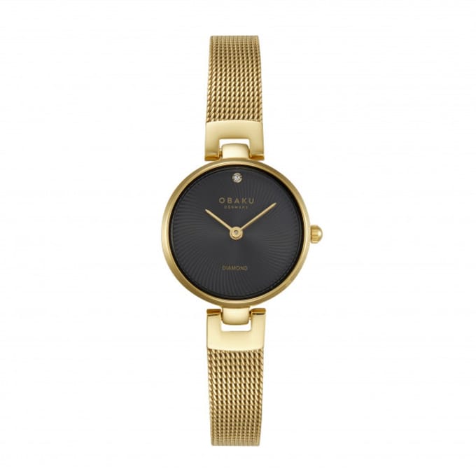 Obaku Horloge V256SXGBMG Diamant Petite Dijon