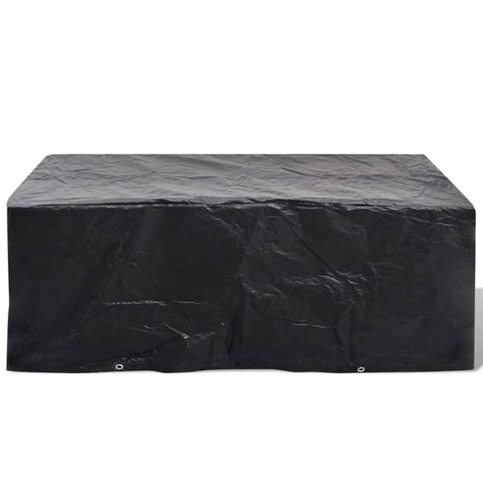 vidaXL - Tuinmeubelhoezen - 2 - st - 8 - ogen - 200x160x70 - cm