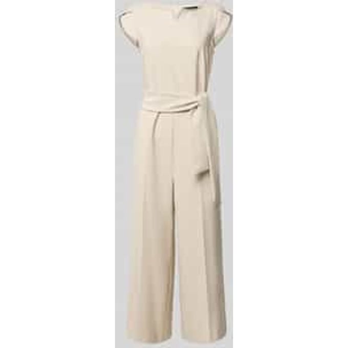 regular fit jumpsuit met persplooien