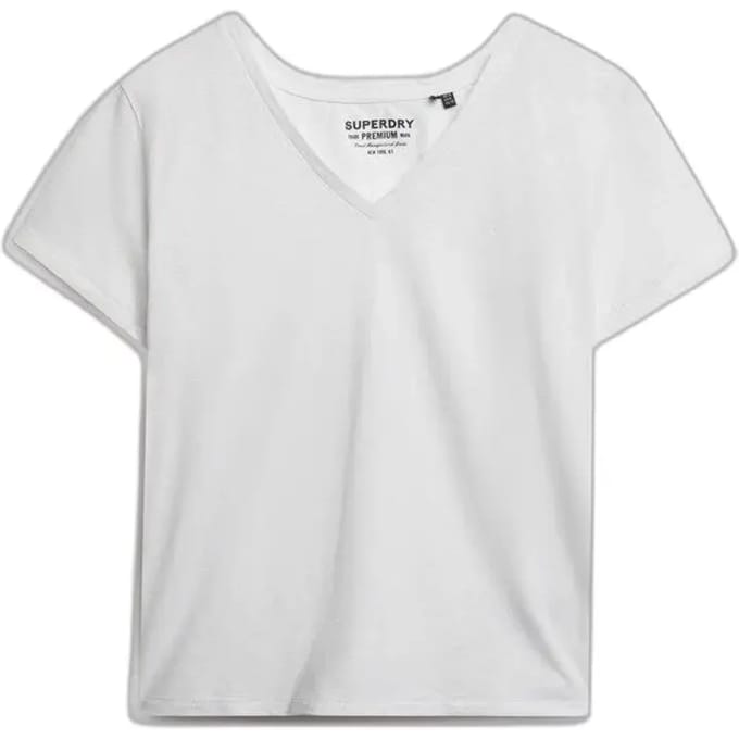 Superdry Studios Slub Embroidered Shirt Dames - Maat 10