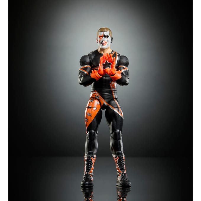 Mattel WWE actiefiguur Wrestlemania Stardust speelgoedfiguur.