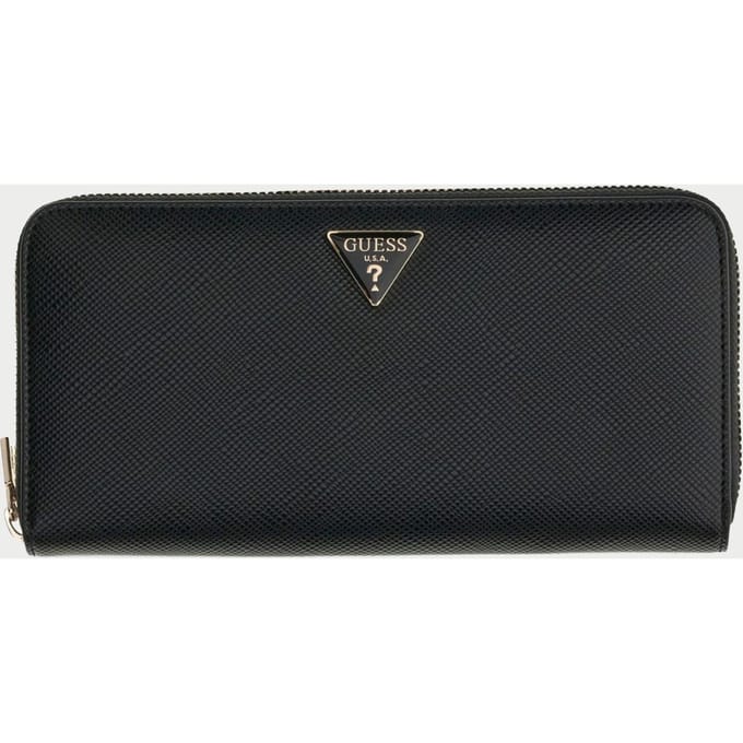 GUESS portemonnee Danielle SLG Zip Around Wallet Black zwart