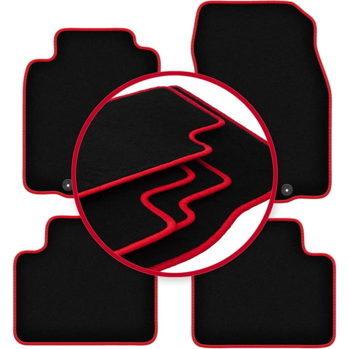 CARLUX-RED automatten voor: Renault Koleos II SUV (2016-)