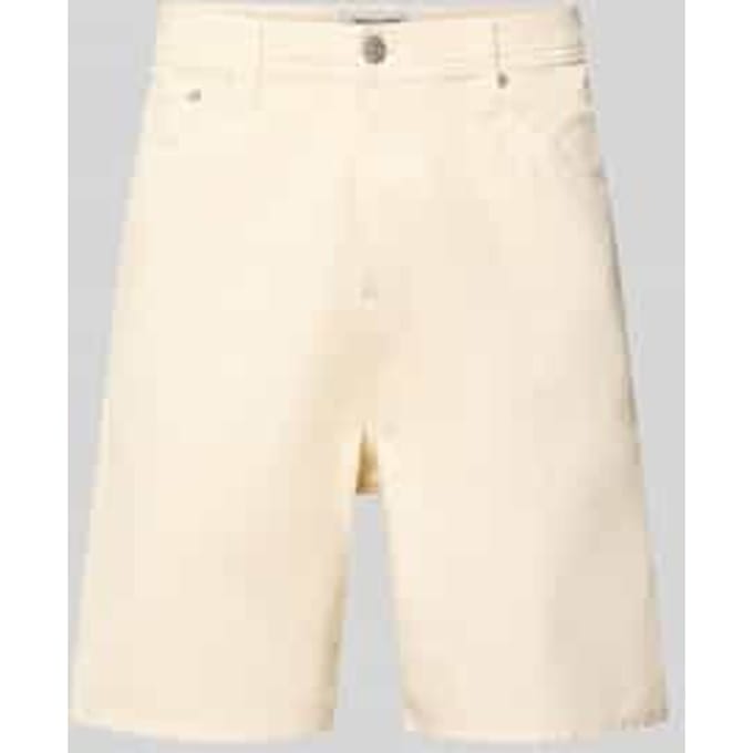 JACK & JONES Tony Original Shorts Mid loose fit - heren korte broek - offwit (jet stream)