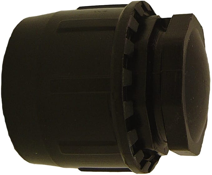 PE Easy Eindstop - 25mm PE - kleur zwart - PE koppeling - Irritec made in Italy