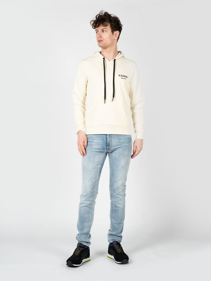 Iceberg blouse Hoodie Mannen beige
