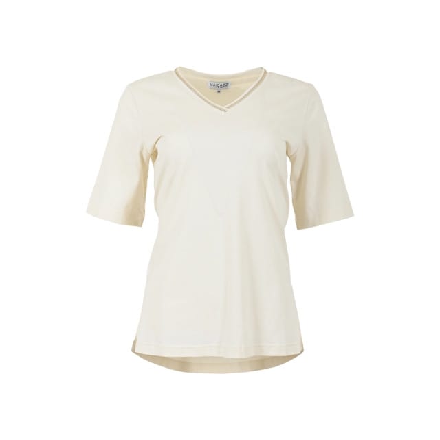 MAICAZZ Sp25.75.333 mopanne tshirt coconut milk