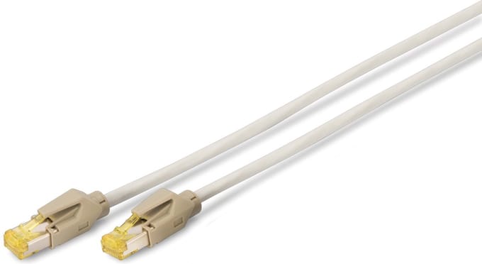 Digitus DK-1643-A-070 RJ45 Netwerkkabel, patchkabel CAT 6A S/FTP 7 m Grijs 1 stuk(s)