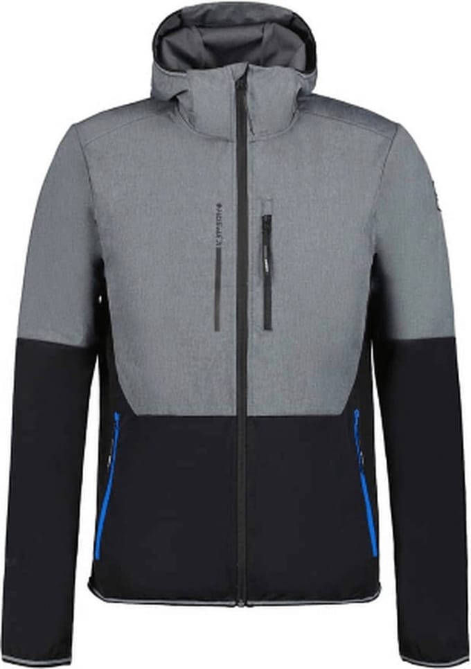 Icepeak - Decker - Windjack - Heren - Grijs - Maat S