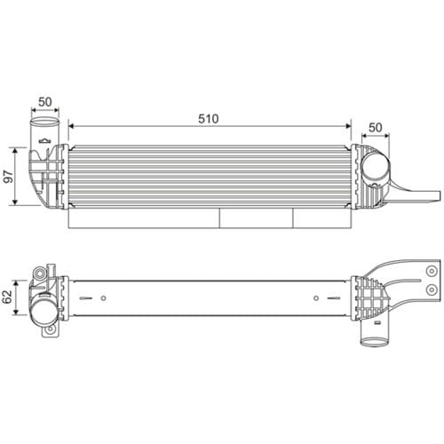 Intercooler VALEO 822923