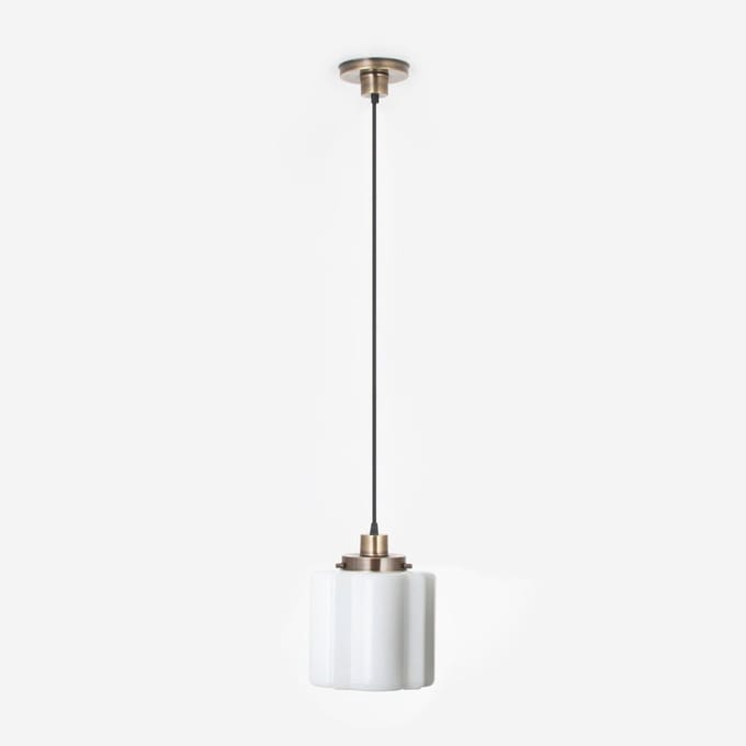 Hanglamp aan snoer Kramer 20's Brons - Art Deco Trade