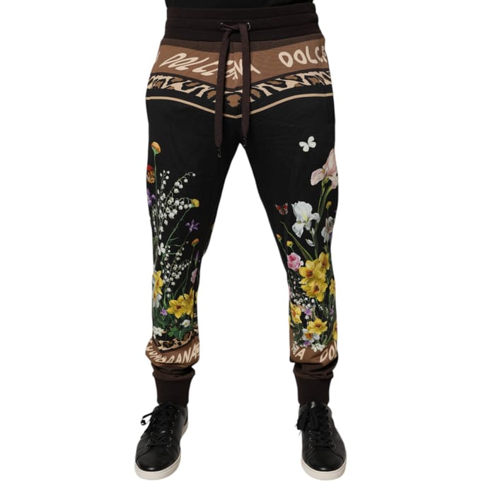 Bloemenprint Joggers
