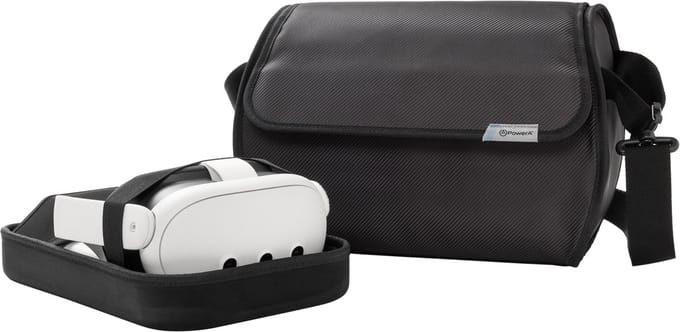 PowerA Reistas & Cleaning Kit voor Meta Quest 3 - Zwart