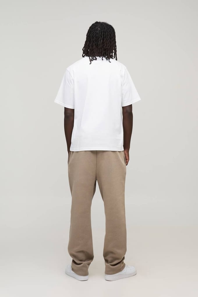Basic Baggy Drop Crotch Jogger | Taupe | Size Medium
