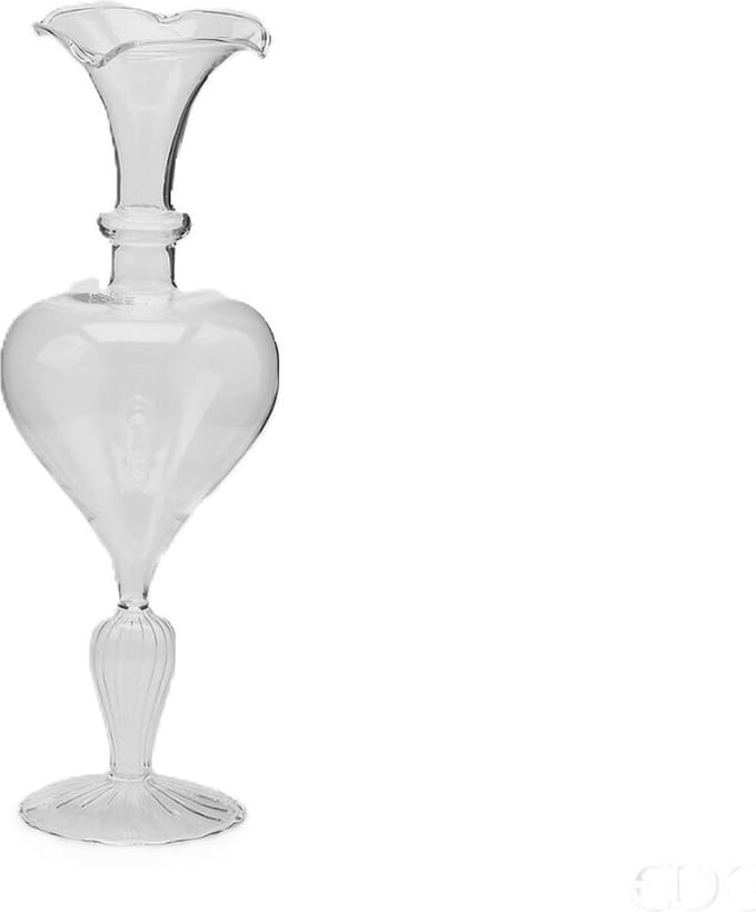 EDG bloemenvaas glas D 10 cm H 29 cm Opening 2.5 cm
