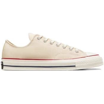 Baskets Converse Chuck 70 Low Top Parchment Unisexe Blanc Grenat Aigrette 162062C 35 white