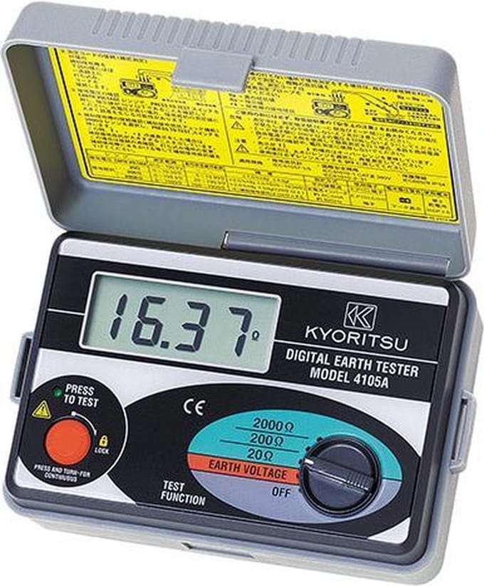 Kyoritsu 4105A Digitale Aardverspreidingsweerstandmeter