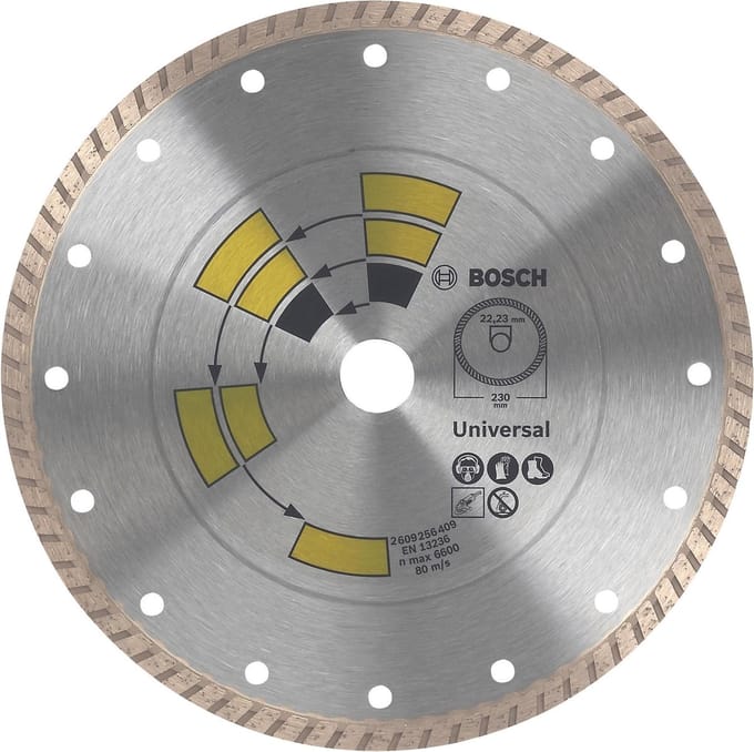 Bosch Accessories 2609256408 Diamanten doorslijpschijf Diameter 125 mm 1 stuk(s)